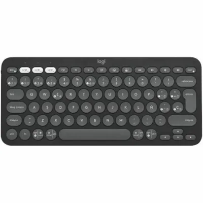 Produktbild von Logitech Pebble Keys 2 K380s - QWERTY Spanish Layout, Graphite