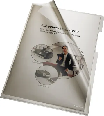 Immagine prodotto di bene 205000GR Copertina trasparente A4 in PVC 0,15 mm grigio