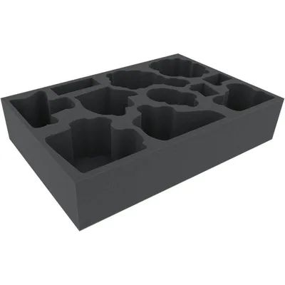 Immagine prodotto di Inserto in schiuma da 85 mm per la scatola del gioco da tavolo Dreadfleet – 9 scomparti