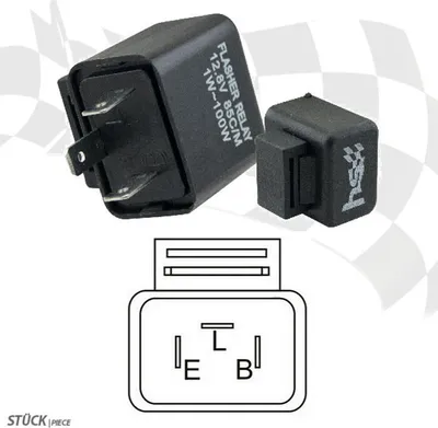 Zdjęcie produktu dla LED Blinkrelais 3-Polig 12V 1-100W