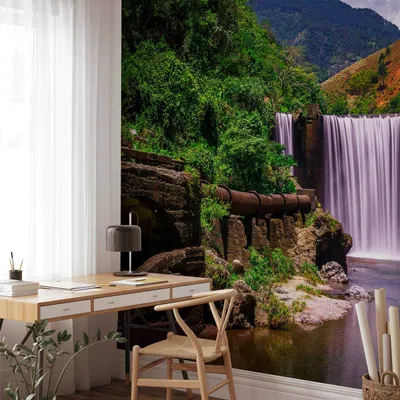 Produktbild von Selbstklebende Folie Fototapete - Reggae Falls 294x210 cm Landschaften c-B-0345-a-a