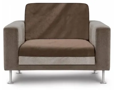 Produktbild von eStilex Sesselüberwurf 60x160 cm Braun Polyester