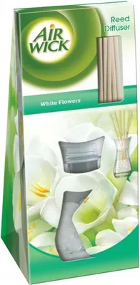 Zdjęcie produktu dla Air Wick Patyczki zapachowe, Białe kwiaty, 25 ml