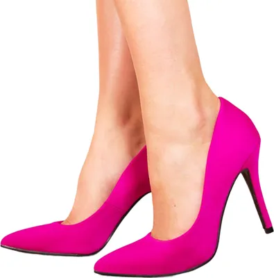 Produktbild von Where's That From - Damen Pumps "Leah", Wildleder WM359 (36 EU) (Leuchtend Pink)