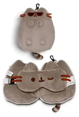 Image de Coussin de voyage et masque pour les yeux - Pusheen - Puckator