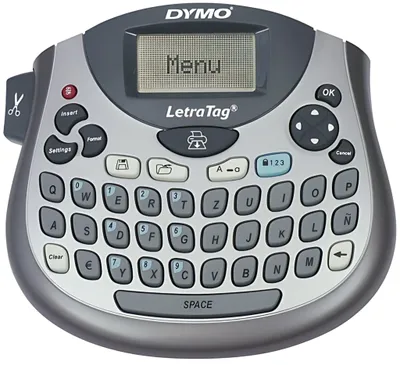 Produktbild von LetraTag LT-100T (silber, mit QWERTZ-Tastatur)