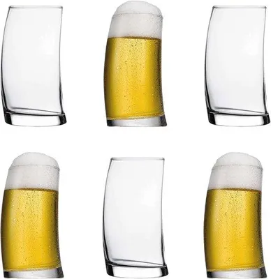 Obrázok produktu pre Sada 6 pohárov na pivo, 390 ml, Loodvrij