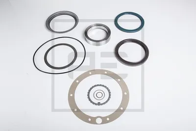 Zdjęcie produktu dla PETERS ENNEPETAL Zestaw uszczelek przekładni planetarnej zewnętrznej 011.393-00A Tylna pasująca do MERCEDES-BENZ ACTROS 5 mm 16 mm FPM (kauczuk fluorowy) 145 mm 175 mm
