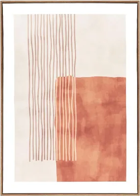 Image de MinnaA impression sur toile brun, beige.