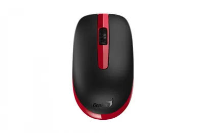 Produktbild von Kabellose Maus, Genius NX-7007, schwarz/rot, optisch, 1200DPI