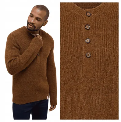 Immagine prodotto di Mustang | Maglione da uomo XXL, modello EMIL C HENLEY