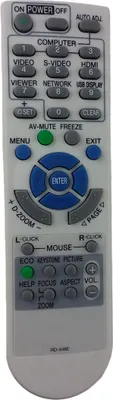 Immagine prodotto di Telecomando azurano per NEC RD-448E, 7N900921, RMT-PJ31, RD-443E, 7N900731, 7N900881, RD-450C, RMT-PJ30, 7N900922