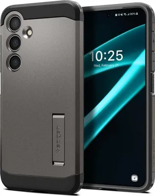 Produktbild von Spigen Tough Armor, Cover, Samsung, Galaxy S24 Plus, 17 cm (6.7"), Schwarz, Grau