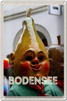 Produktbild von Blechschild Reise 20x30cm Bodensee Deutschland Gemälde