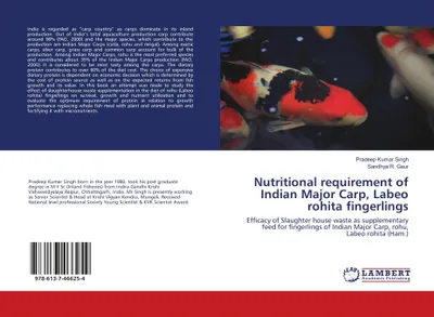 Produktbild von Nutritional requirement of Indian Major Carp, Labeo rohita fingerlings