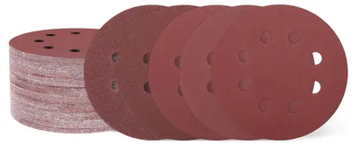 Obrázok produktu pre 300 kusov brúsnych kotúčov s priemerom 125 mm na spracovanie dreva