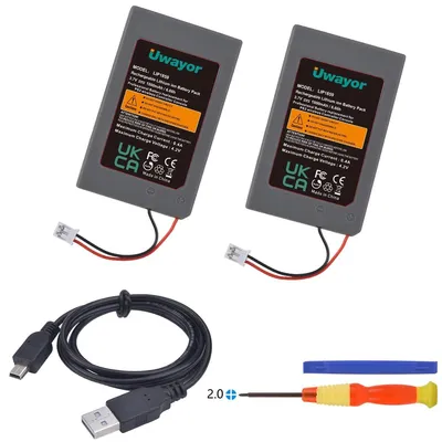 Productafbeelding van Batterij voor PS3 controller, 1800mAh, vervangend voor CECHZC2E en CECHZC2U