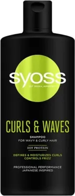 Zdjęcie produktu dla SYOSS – Rizos Pro Rizos Pro – Szampon – Długotrwała stylizacja – 440 ml – 1 sztuka
