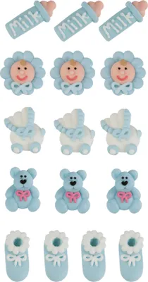 Produktbild von Zuckerfiguren für Taufe & Babyparty
