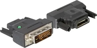 Immagine prodotto di Delock 65024 HDMI Adapter Delock A -> DVI(24+1) Bu/St