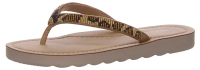 Produktbild von Tamaris pantolette Zehentrenner braun kombi. in Gr. 42