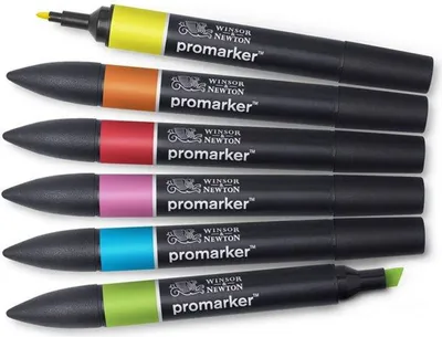 Immagine prodotto di Winsor & Newton | ProMarker set 6 pezzi toni vivaci