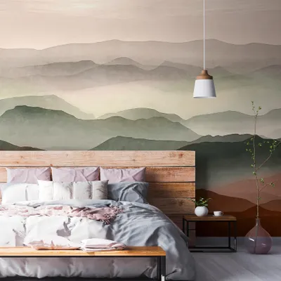 Produktbild von A.S. Creation Livingwalls Fototapete The Wall III 398971 Eine Rolle Ein Motiv 371 x 280 cm Rot Grün Violett