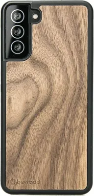 Produktbild von Holzhülle für Samsung Galaxy S21 FE AMERIKANISCHER WALNUSS