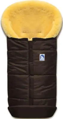 Produktbild von Heitmann Premium Lammfellfußsack Lammfell-Fußsack Eisbärchen mocca