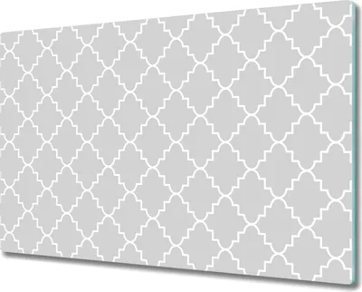 Produktbild von Glas-Herdabdeckplatte Glaskeramikkochfeld-Abdeckung - 80x52 cm - Marokkanisches Muster