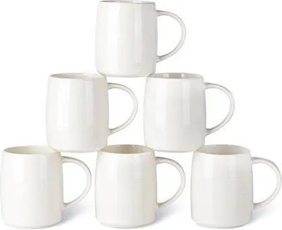 Immagine prodotto di Set da caffè in Vetroceramica, 6 pezzi da 18 oz, adatto al microonde e alla lavastoviglie