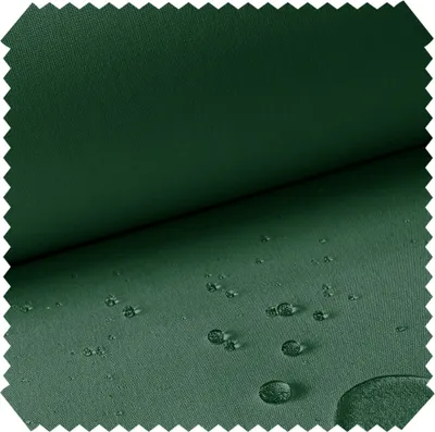 Produktbild von novely® Oxford 440D UV+ modischer Polyesterstoff - Outdoor, wasserabweisend, UV-beständig, leicht zu verarbeiten, beschichtet | Meterware | 1lfm - Farbe: 32 Dunkelgrün