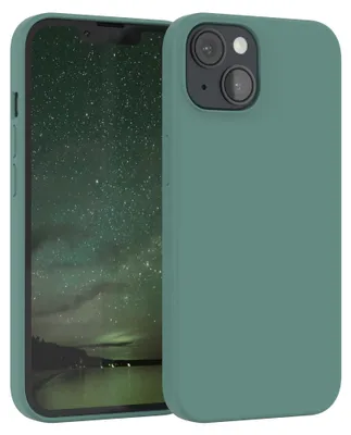 Produktbild von EAZY CASE Silikonhülle für Apple iPhone 14 Silikon Backcover Schutz in Grün