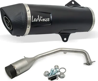 Produktbild von Leovince schalld leo compl nero sw