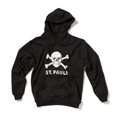 Produktbild von St. Pauli Kapuzensweatshirt Totenkopf - XL