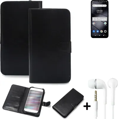 Produktbild von K-S-Trade Wallet Case Handy Hülle kompatibel mit Gigaset GS110 Schutz Hülle Smartphone Flip cover Flipstyle Tasche Schutzhülle Flipcover Slim