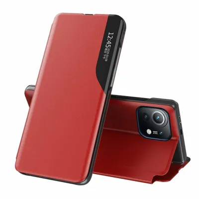 Produktbild von Elegante View Case Book Hülle für Xiaomi Mi 11 - Rot KP10884
