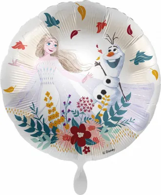 Produktbild von Disney Eiskönigin Elsa, Olaf Folienballon 43 cm