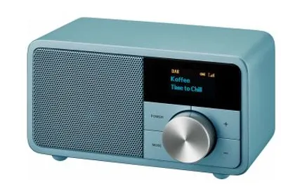 Obrázek produktu pro SANGEAN Sangean DDR-7 stolní rádio s DAB+ a FM - časovač spánku a funkce Bluetooth - modrá barva