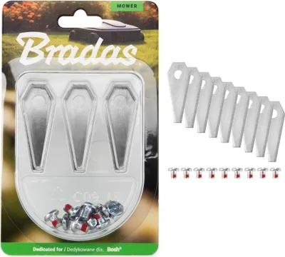Immagine prodotto di Neutro, set da 9 pezzi, taglio ad alta precisione, maggiore durata, ideale per prati perfetti e uniformi.