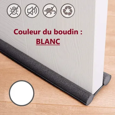 Obrázok produktu pre Dverové tesnenie 94 cm, biele, pre dvere, zvuková izolácia, úspora energie