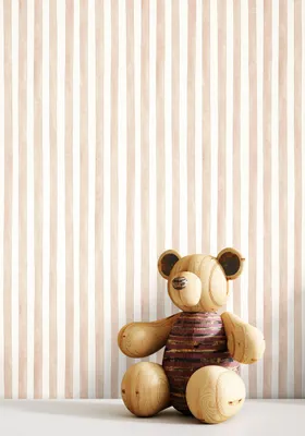Produktbild von NEWROOM Tapete Stripes Beige Vliestapete - Kinder Streifen Linien  Germany