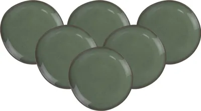 Zdjęcie produktu dla Villeroy & Boch 1042952640, Talerzyk do deseru, Okrągły, Naczynia gliniane, Zielony, Lave, 230 mm