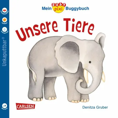 Produktbild von Baby-Pixi 44: Buggybuch - Unsere Tiere