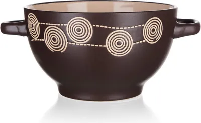 Obrázok produktu pre miska 13,5cm SPIRÁLA HN tm. keramická