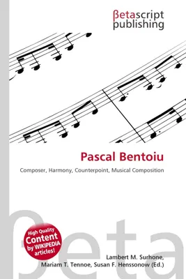 Produktbild von Pascal Bentoiu