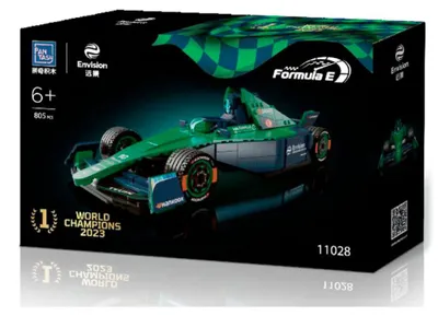Immagine prodotto di Formula E Envision Racing Kit di costruzione 805 pezzi
