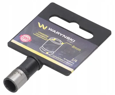 Produktbild von Waryński Zwölfkant-Stecknuss 1/4 Zoll 8 mm CrV Werkzeug