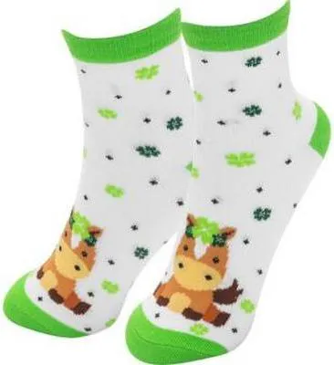 Produktbild von Sheepworld Zaubersocken für Kinder mit Pferde-Design