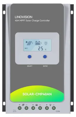 MPPT Solar-Laderegler 12V/24V 40A, RS485, Cloud, für Solaranlagen